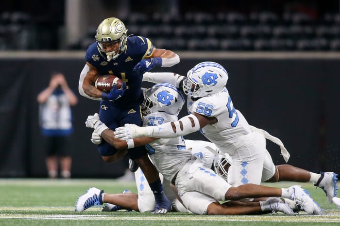 Georgia Tech Running Back Dontae Smith